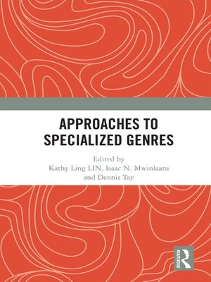 cover image of Approaches to Specialized Genres